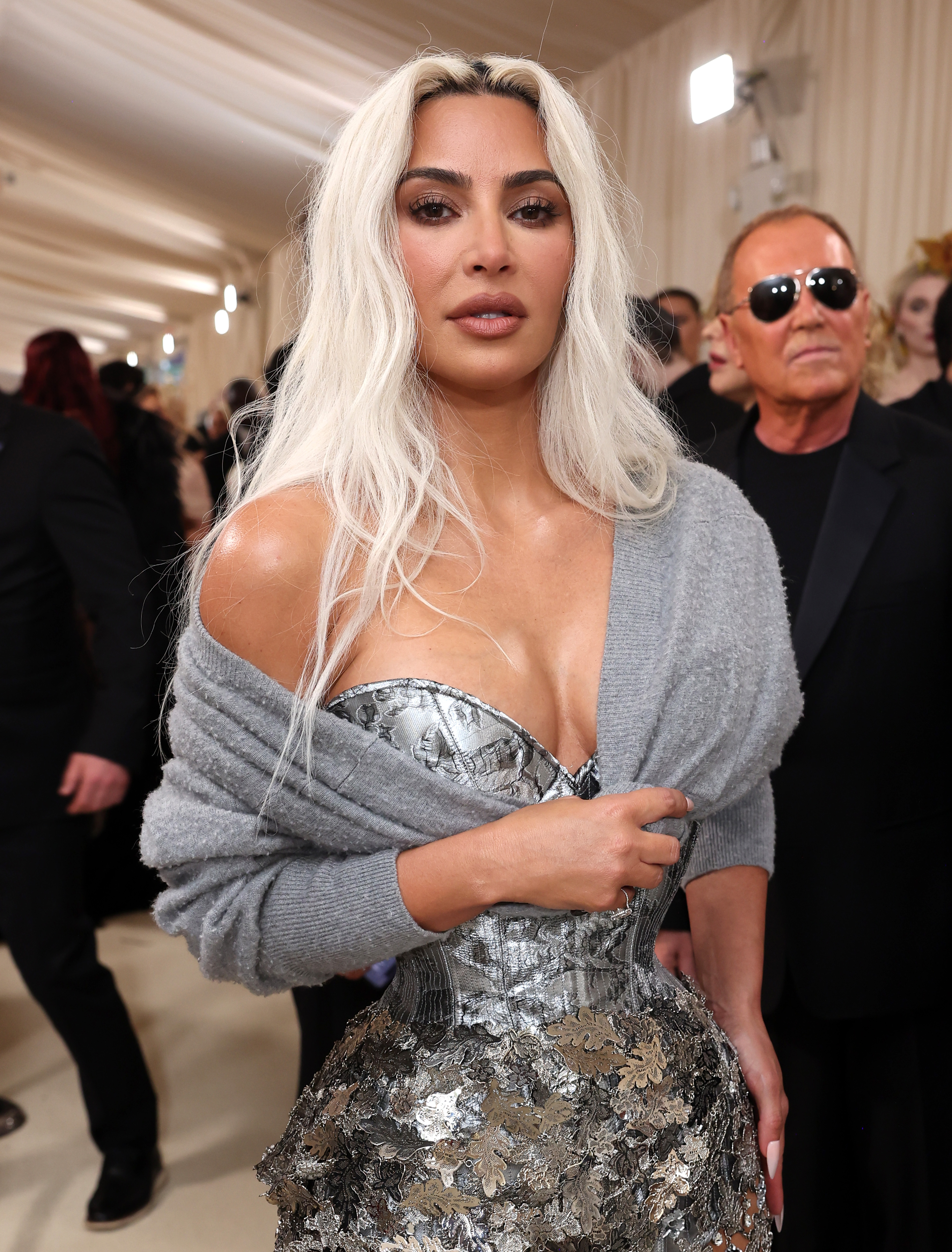 Ким Кардашьян на Met Gala 6 мая 2024 года в Нью-Йорке