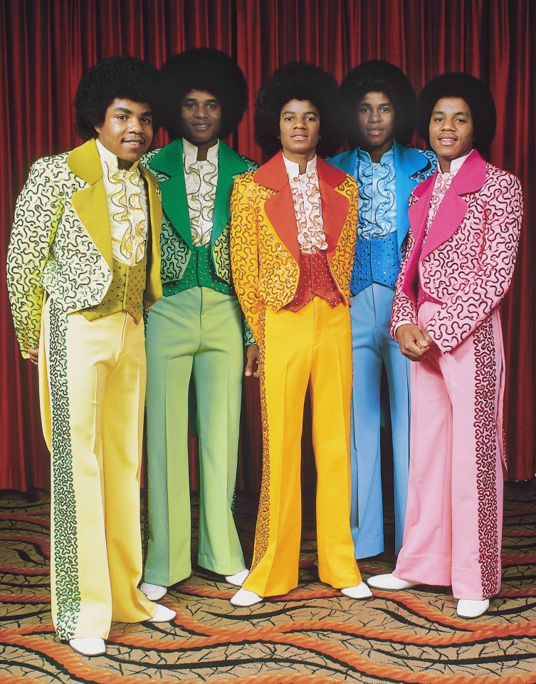 The Jackson Five, including Tito and Michael