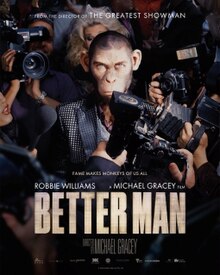 Тур состоится вслед за выходом его биографического фильма Better Man.